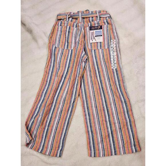 Seven 7 Wide Leg Pant with Tie Belt and Pockets Size 4 - Picture 5 of 7